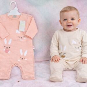 Entero friza nena “Yaby” T.(0-3/3-6/6-9 meses) Art.25311