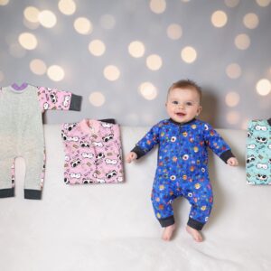 Entero Frizado con broche "Andy" T.(0 al 3) Pack x 4 SUPEROFERTA