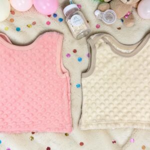 Chaleco Pancerito Piel Liso “Kelly Babies” T.(1 al 4) Pack x 4 OFERTA