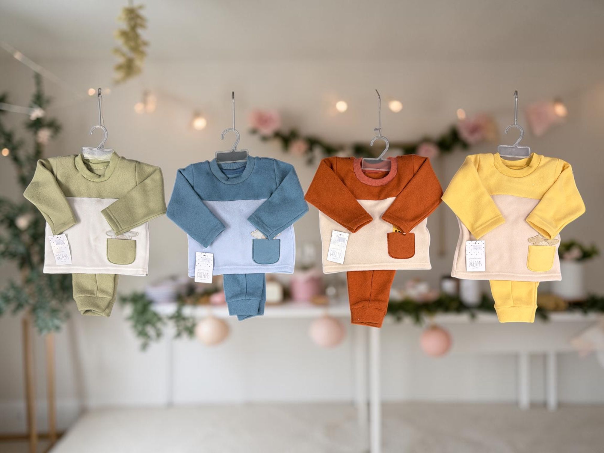 Conjunto Micropolar Nene Dreams T.(6-9-12-18 meses) Art.823 Surtido De Colores VARIOS