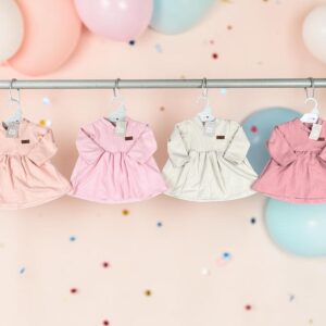 Vestido Plush “Darlon Jaqcuard” Big Bay T.(6-9/9-12/12-18/24/36 meses) Art.6002