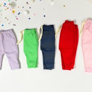 Pantalon Friza con puño “Andy” T.(1 al 5)(Hasta los 2 años aprox) Pack x 6 OFERTA