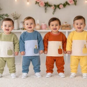 Conjunto Micropolar Nene Dreams T.(6-9-12-18 meses) Art.823 Surtido De Colores VARIOS