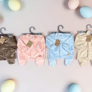 Conjunto Plush (Saquito y medio oso) Gamise T.(0-1-2) Art.12500