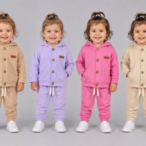 Conjunto Plush Darlon Nene y nena "Baby Wear" T.(2 al 6)(Hasta los 3 años aprox) OFERTA