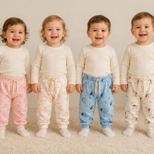 Pantalon Plush Estampado “Gamise” T.(1 al 4)(Hasta los 2 años aprox) Art.21004