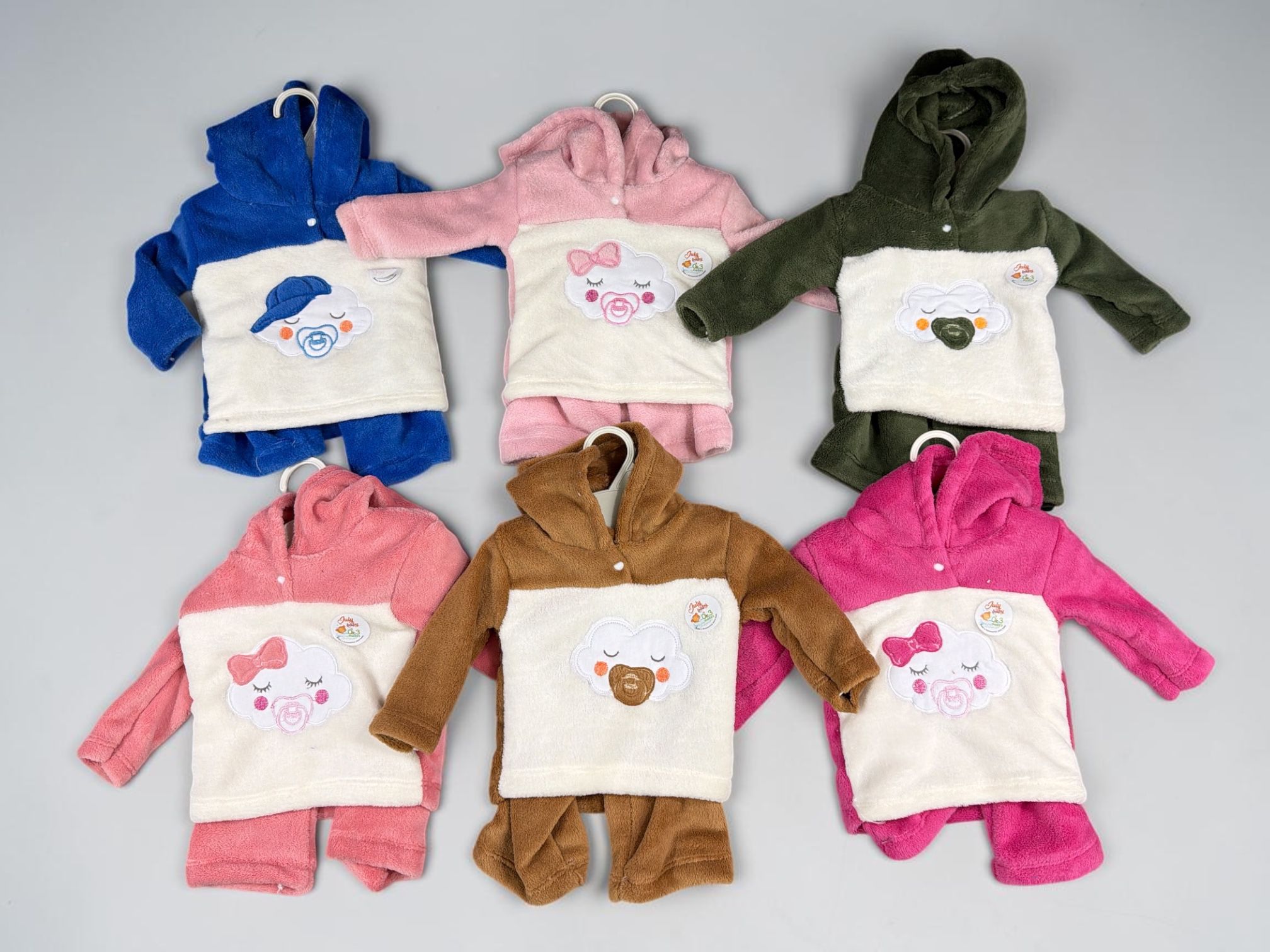 Conjunto Piel Soft July Baby T.(0-3/3-6/6-9 meses) Surtido de colores