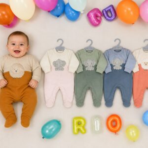 Entero Friza Dreams Nene Y Nena T.(00 Al 3) Art.808 Surtido De Colores