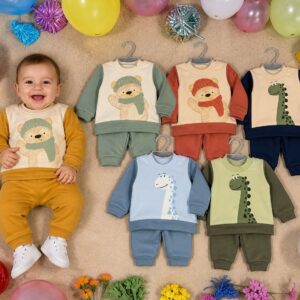 Conjunto Friza Dreams Nene T.(6-9-12-18 meses) Art.825 Surtido De Colores