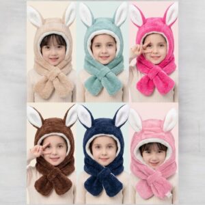 Gorro con bufanda Corderito “Yani Bebes” (Hasta los 3 años) Surtido de colores