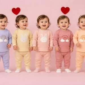 Conjunto Friza con buzo Nena Dreams T.(6-9-12-18 meses) Art.831 Surtido De Colores