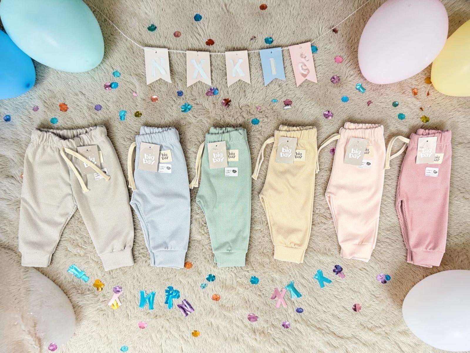 Pantalón Plush "Darlon Cuadrille" Big Bay T.(RN/0-3/3-6 meses) Art.6112