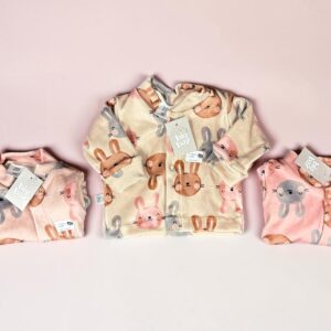 Campera plush bifaz estampada nena “Big Bay” T.(RN/0-3/3-6 Meses) Art.9101