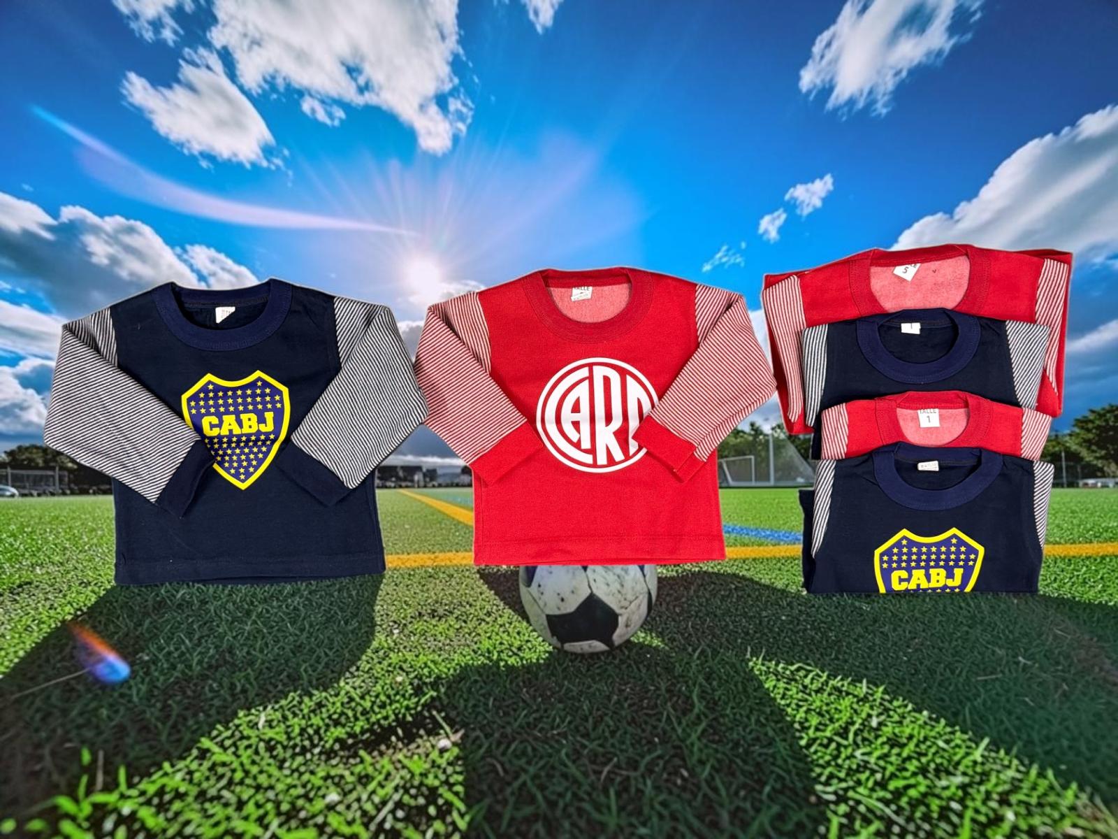 Buzo De Friza “Boca-River” Andy T.(1 Al 5) Pack X 6 OFERTA