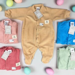 Entero con broche Micropolar “Big Bay” T.(RN/0-3/3-6/6-9 Meses) Art.5080
