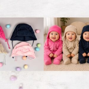 Gorro Polar “Aviador” Talle unico (Hasta 2/3 años) Art.1488 Pack x 3 SUPEROFERTA