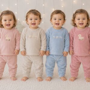 Conjunto Plush Darlon “Jacquard” (Buzo Y Pantalon) Dreams T.(6-9-12-18 meses) Art.472