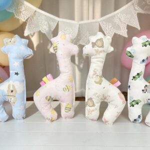 Sonajero de Tela “Jirafa” “Pame Babies” Surtido de colores OFERTA