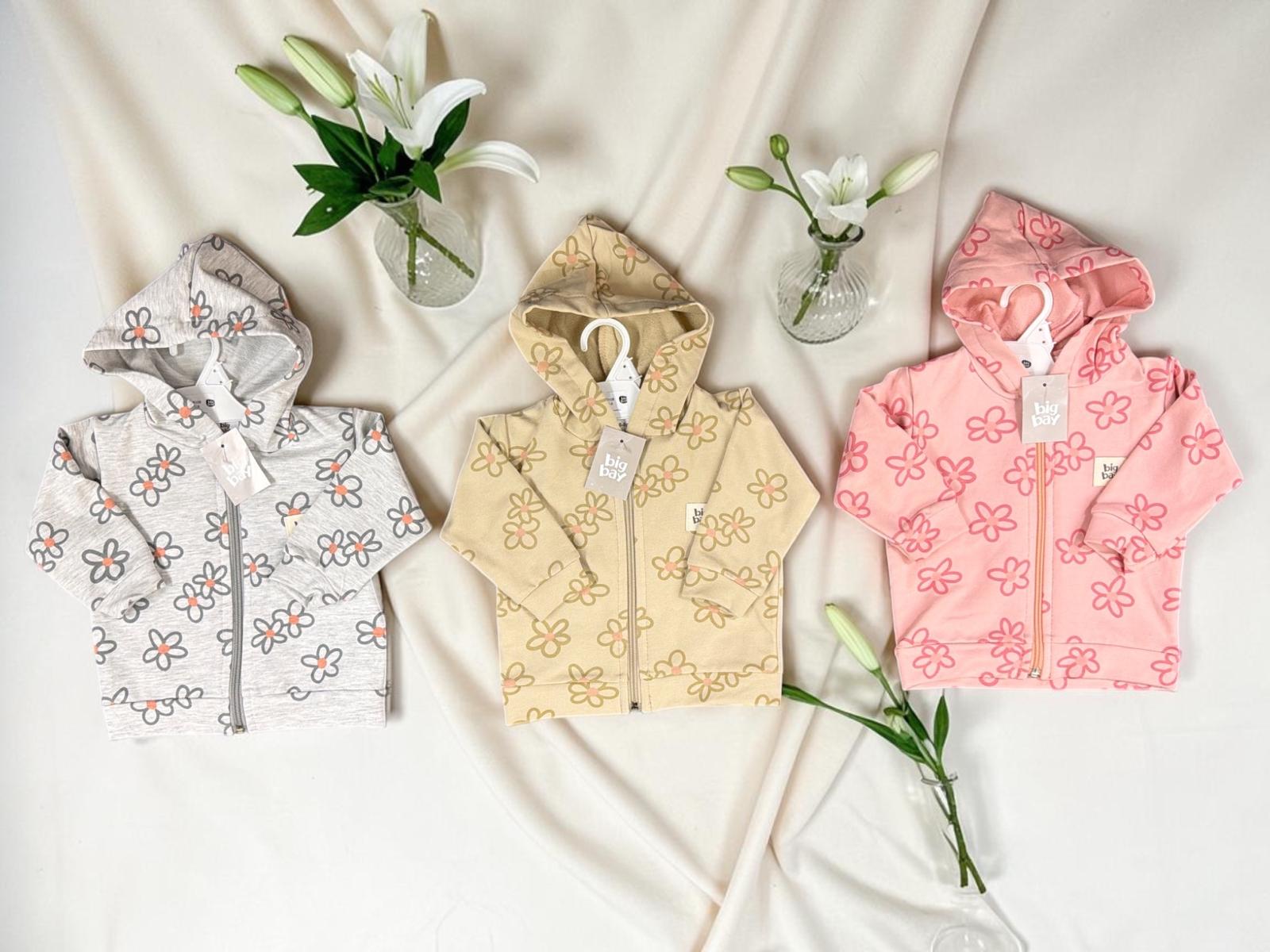 Campera Algodon Rustico “Nena” Big Bay T.(6-9/9-12/12-18/24/36 meses) Art.108