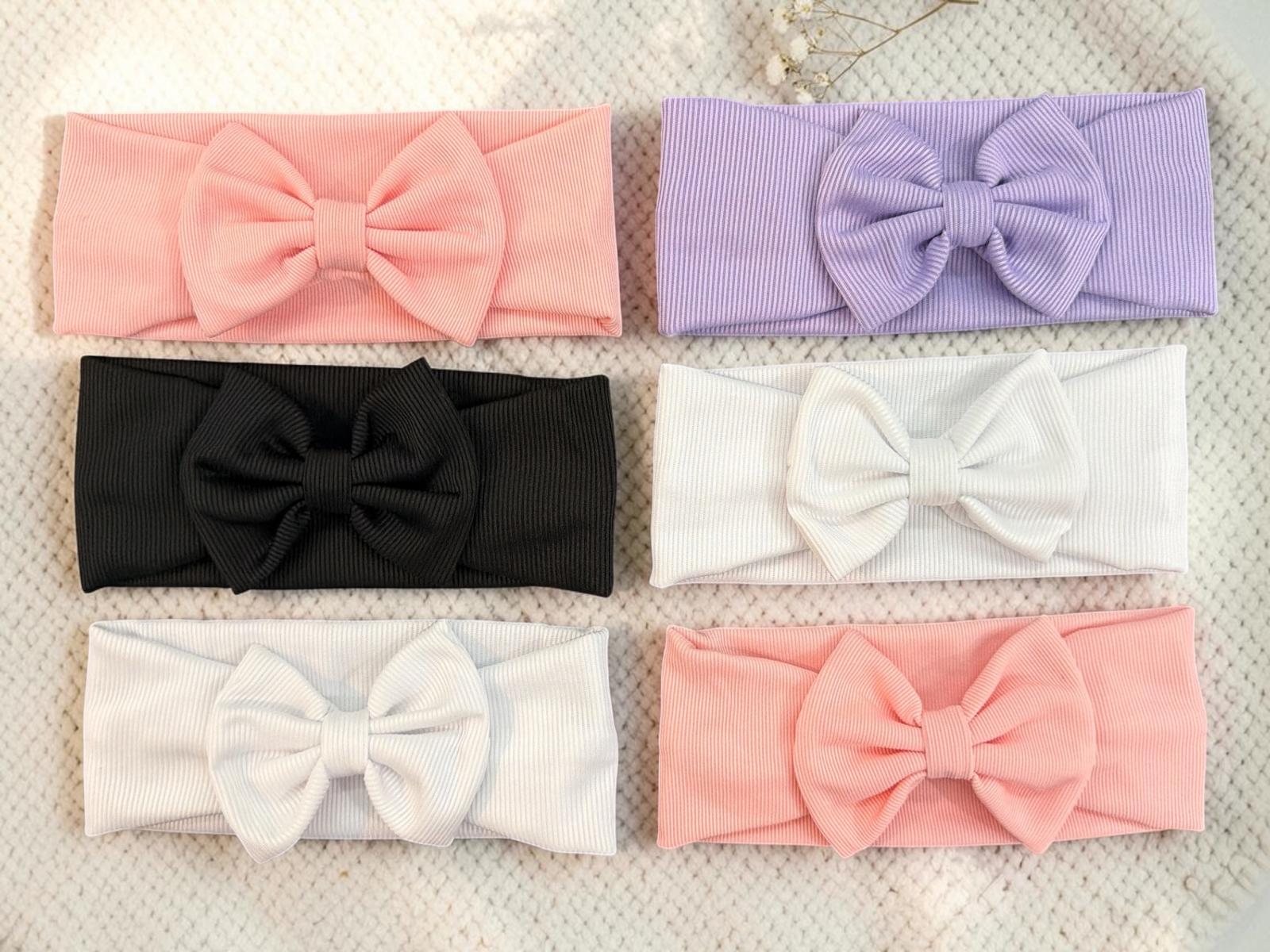 Vincha con moño MODAL "Kelly Babies" Pack x 6
