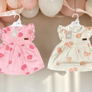 Vestido Estampado Bambula “Big Bay” T.(6-9/9-12/18/24/36 meses) Art.3078