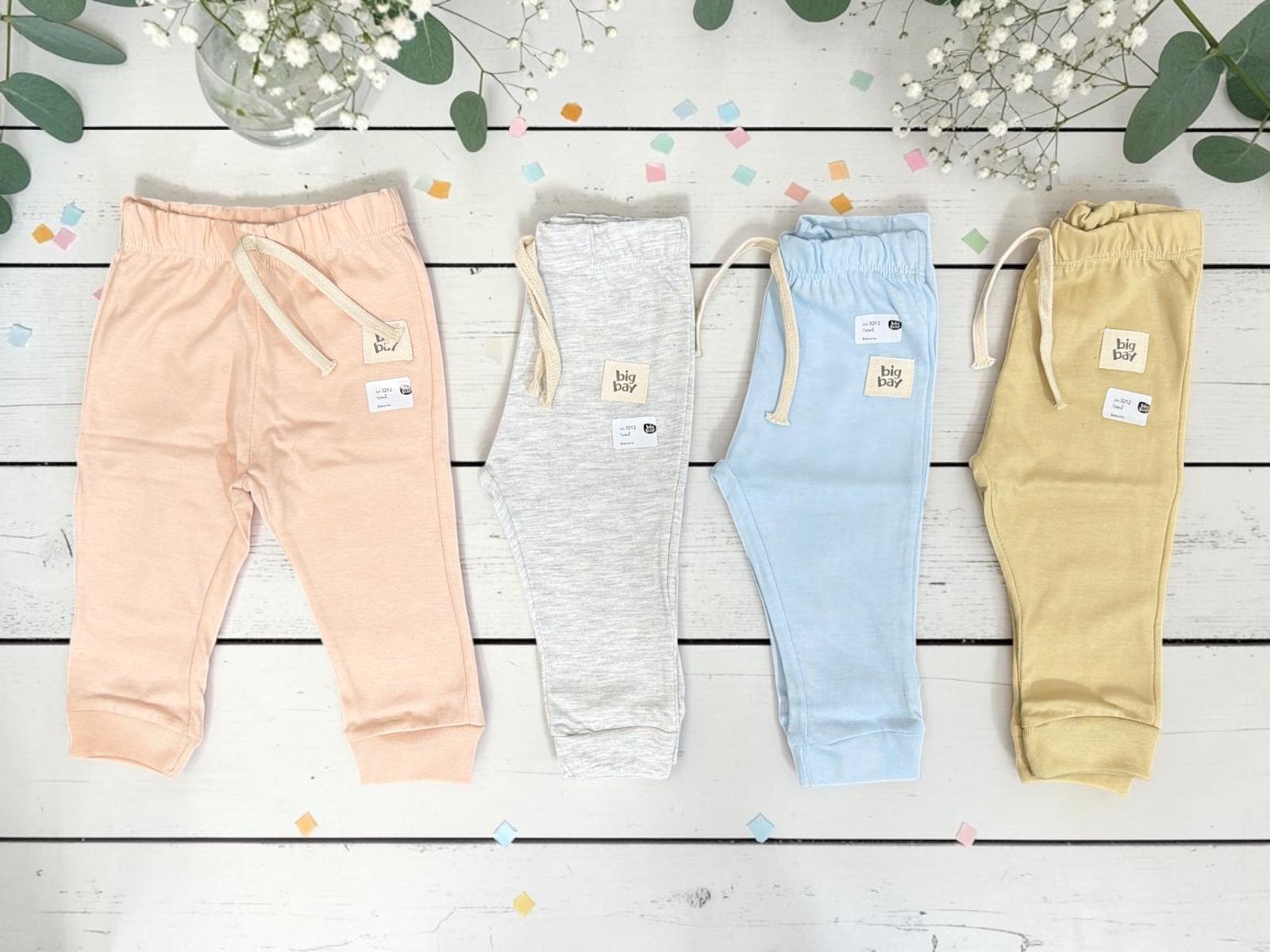 Pantalon babucha algodon “Big Bay” T.(2 al 6)(Hasta los 2 años aprox) Art.3212