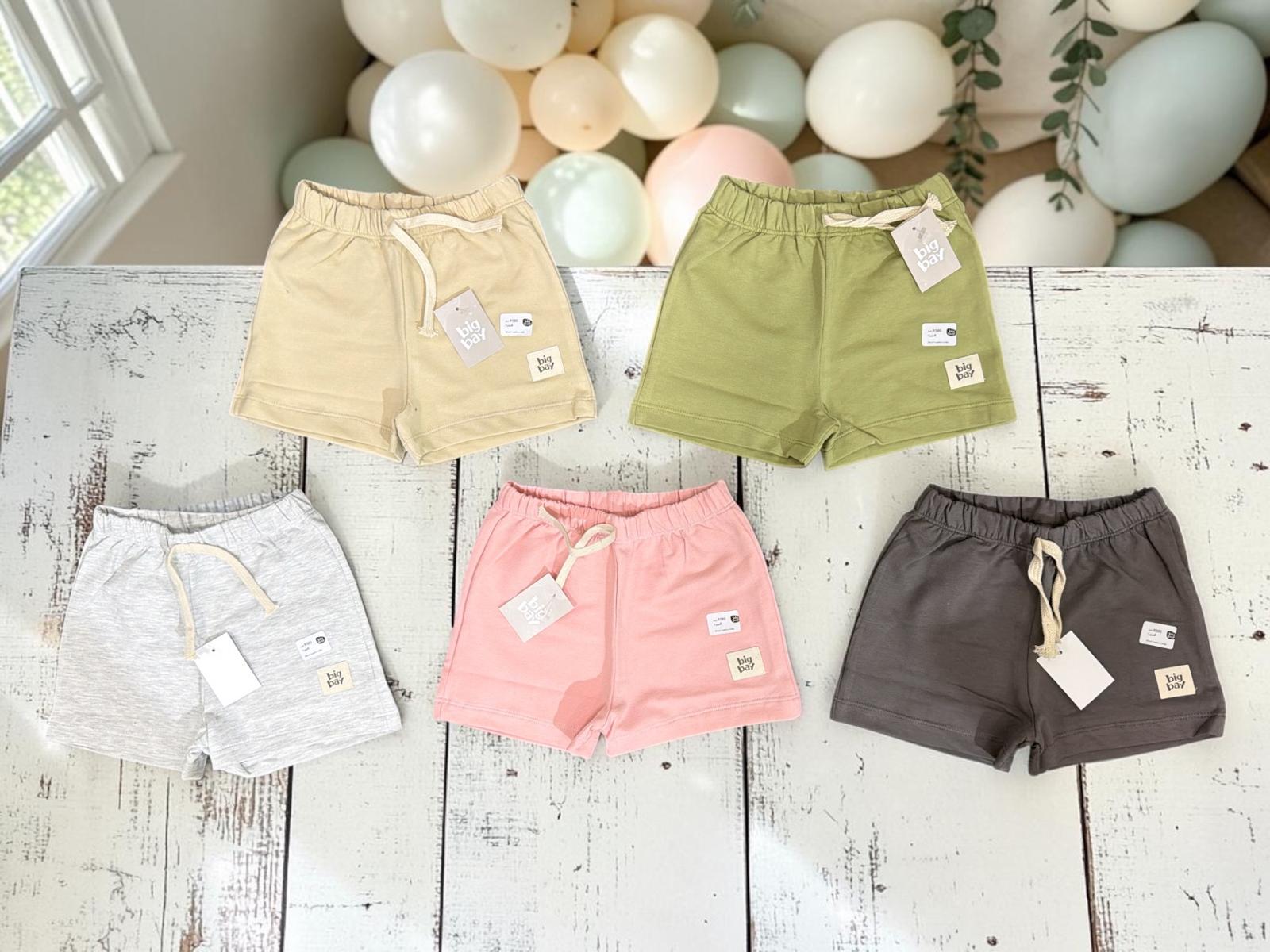 Short algodon rustico Niño “Big Bay” T.(4-6-8)(Hasta los 5/6 años aprox) Art.580
