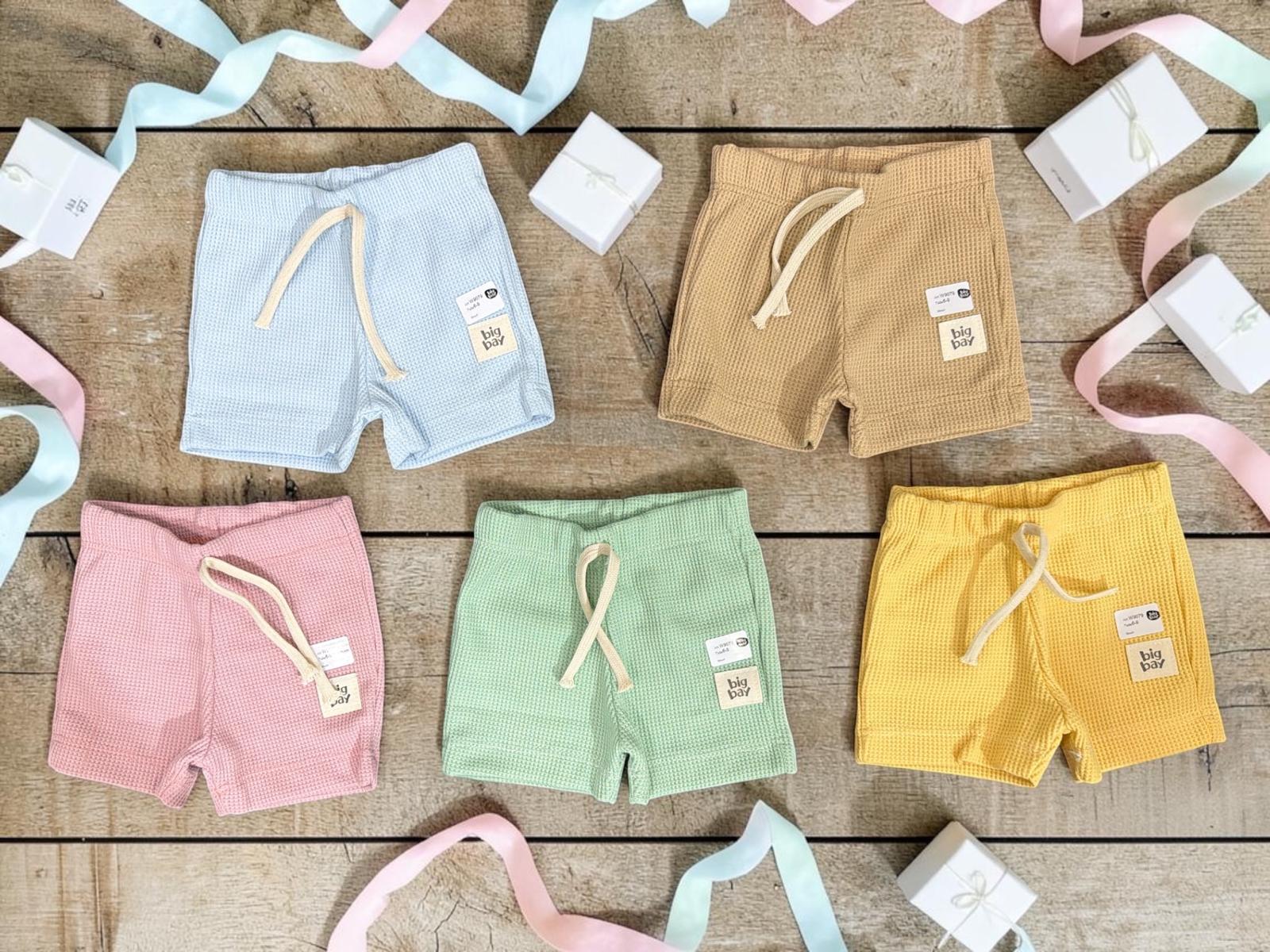 Short waffle “Big Bay” T.(6-9/9-12/18/24/36 meses) Art.9079