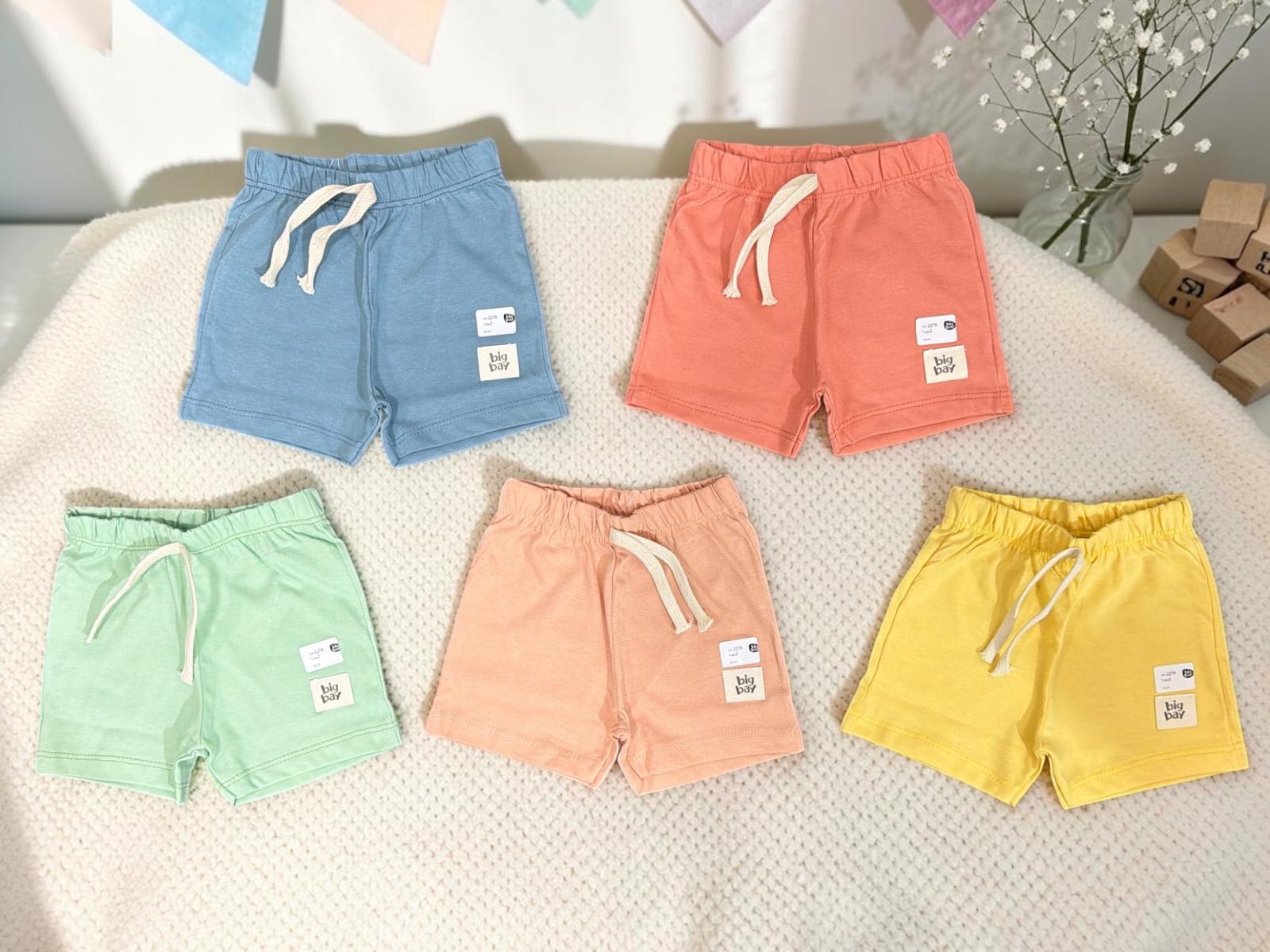 Short algodon “Big bay” T.(2 al 6)(Hasta los 2 años aprox) Art.2278