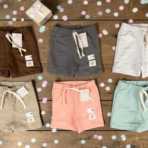 Short Algodon Rustico Liso Bebe “Big Bay” T.(6-9/9-12/12-18/24/36 meses) Art.579