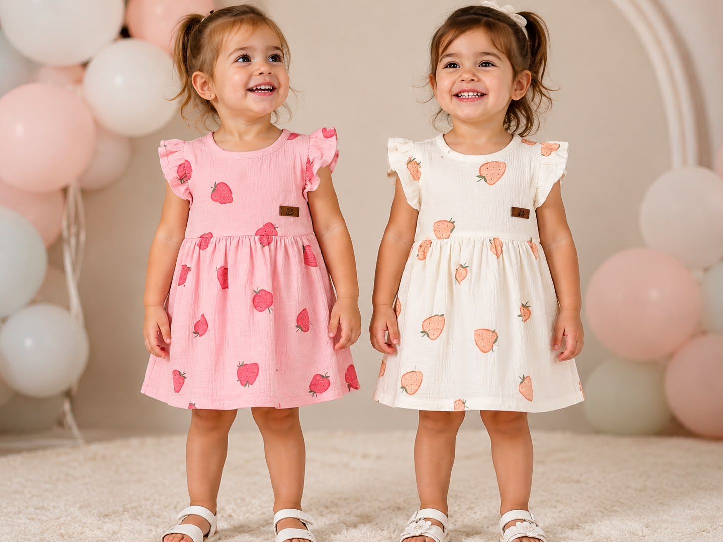 Vestido Estampado Bambula “Big Bay” T.(6-9/9-12/18/24/36 meses) Art.3078