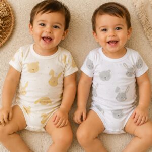 Body manga corta estampado NEUTRO "Naranjo" T.(5 y 6) Art.2421E