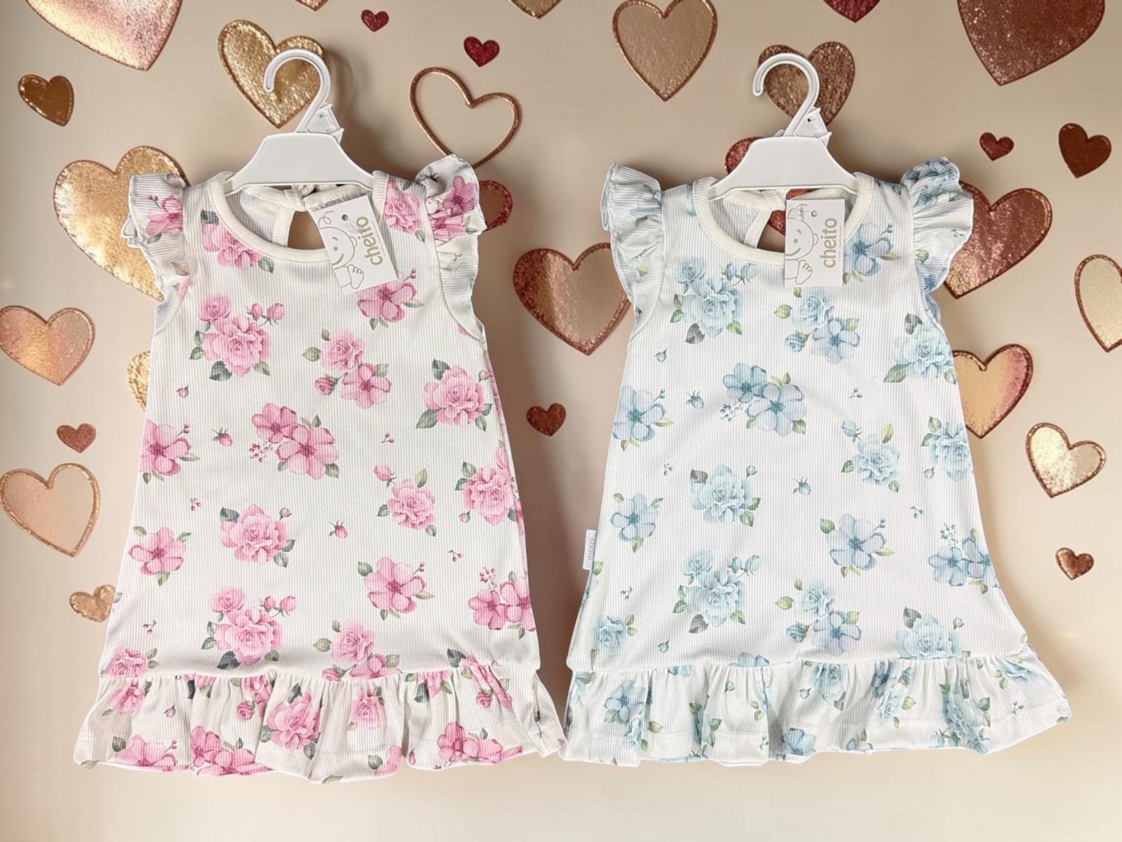 Vestido Micro Morley estampado “Cheito” T.(6-8-10 meses) Art.7629