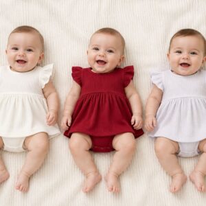 Body Vestido Micromorley "Cheito" T. (0, 1, 3 y 6 meses) Art. 7670