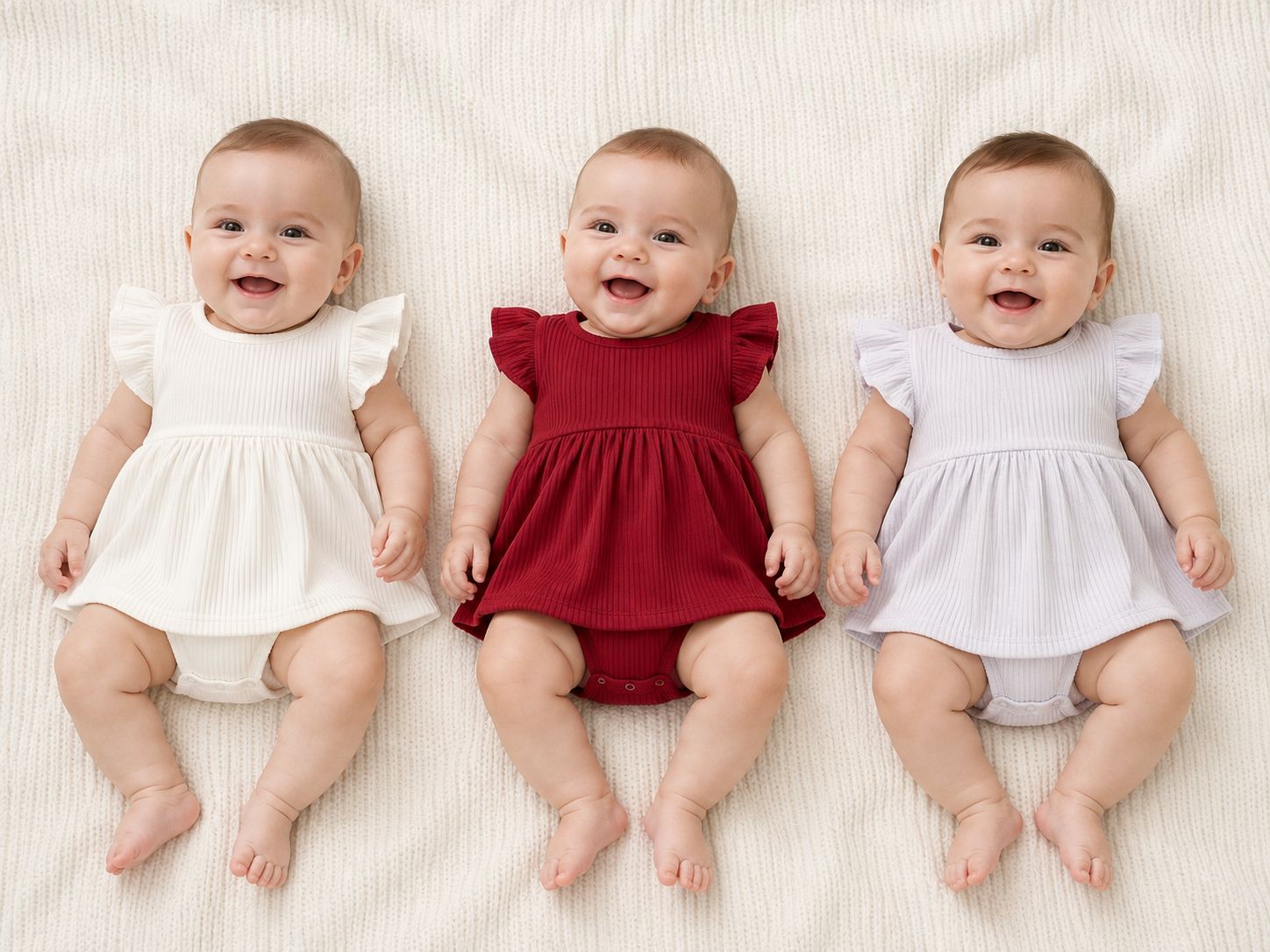 Body Vestido Micromorley "Cheito" T. (0, 1, 3 y 6 meses) Art. 7670