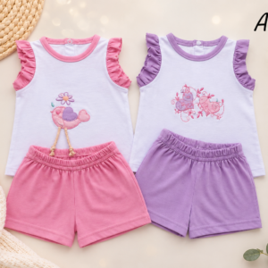Conjunto Bordado Nena Lola T. (1 al 4) Art. (419)