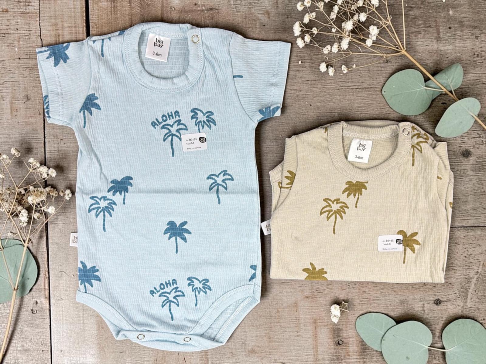 Body Bambula Estampado Nene “Big Bay” T.(RN/0-3/3-6/6-9/9-12 Meses) Art.3165