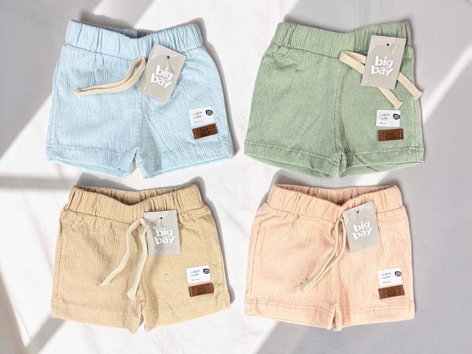 Short Bambula mini “Big Bay” T.(RN/0-3/3-6 meses) Art.376