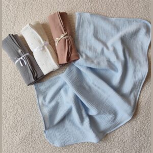 Manta tela “Gasa Baby Cotton” NENE (1 X 0,75cm) Kelly Babies