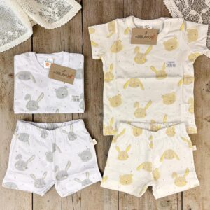 Conjunto Pijama Manga corta (Remera y Short) "Naranjo" T.(2 al 6) Art.2462
