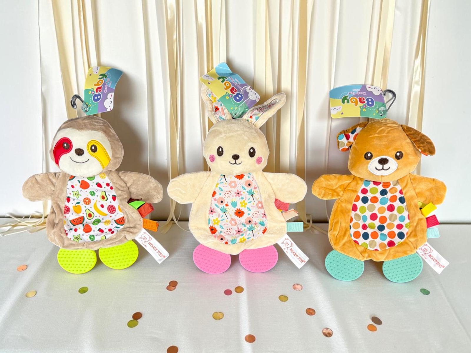 Muñeco Manta Apego con 2 mordillos “Woody Toys” Art.8916