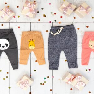 Pantalon Algodon con estampa trasera “Andy” T.(1 al 4) Pack x 6