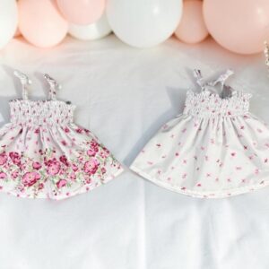 Vestido con Bretel Elastizado “Pipis” T. (1-2-3)