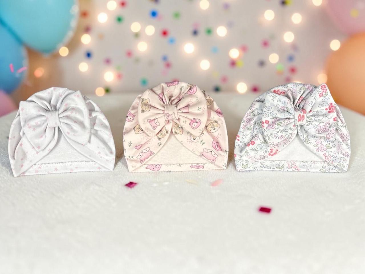 Turbante Algodon Estampado “Ruben Babies” Pack x 3