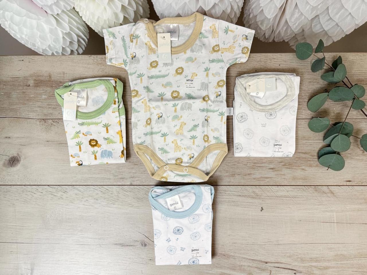 Body Estampado Nene Manga Corta T. (0-4) Art. 2762