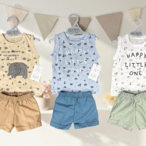 Conjunto con Musculosa Estampado Dreams T. (6, 9, 12, 18) Art. 952 OFERTA PRETEMPORADA