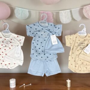 Conjunto de Body, Short y Gorro con Lunares Dreams T. (1 y 2) Art. 668 OFERTA PRETEMPORADA
