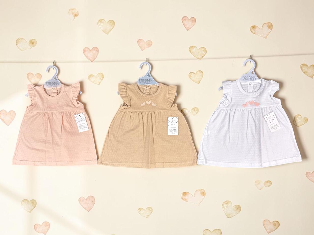 Solero Bordado "Corazones" Dreams T. (6, 9, 12, 18) Art. 932 OFERTA PRETEMPORADA