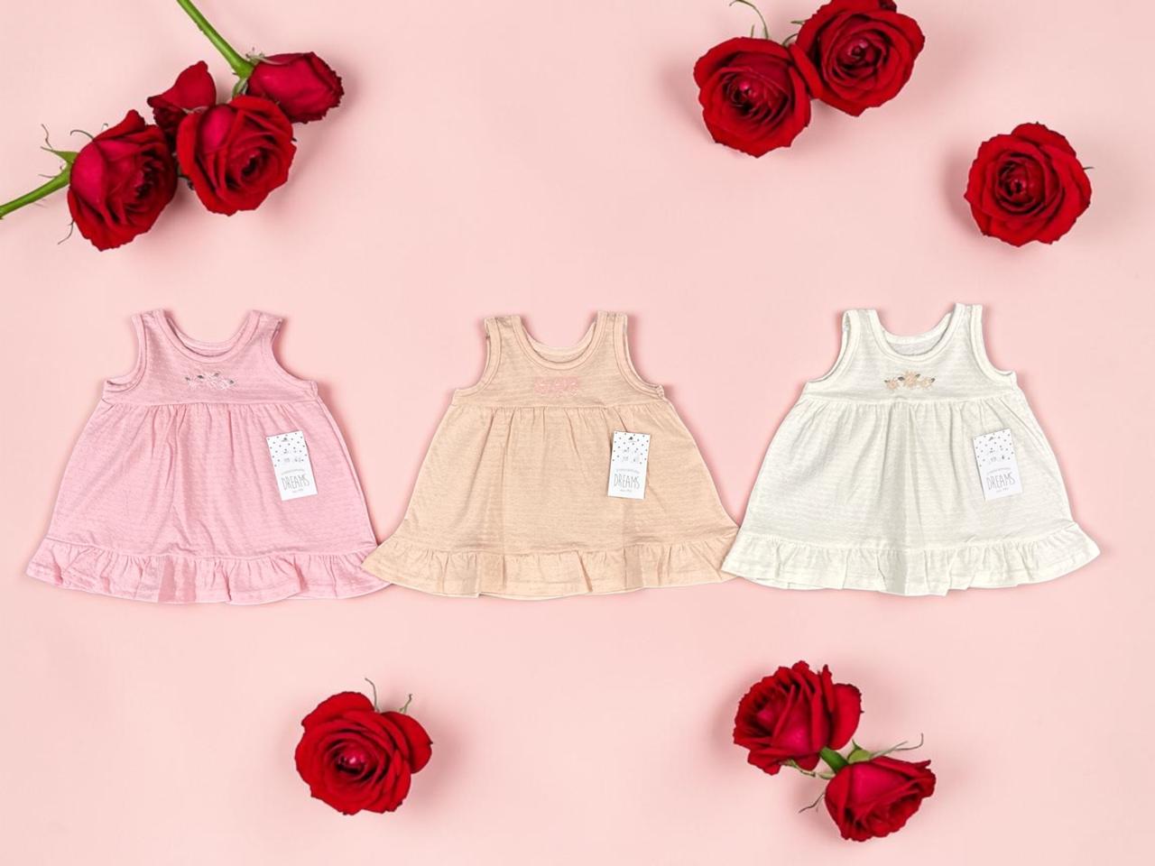 Solero Bordado "Flores" Dreams T. (6, 9, 12, 18) Art. 935 OFERTA PRETEMPORADA