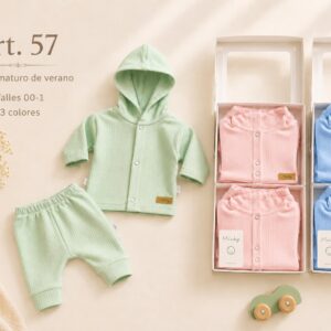 Set en Caja con Campera y Pantalon PREMATURO Micky Baby T. (00 al 1) Art. 57